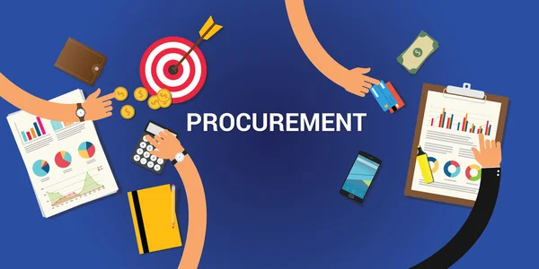 depositphotos 89268798 stock illustration procurement concept with money and